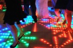 lighted dance floor